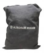 MM6 Maison Margielaエムエムシックスメゾンマルジェラ）の古着「INSIDEOUT LOGO BERLIN BAG」｜グレー