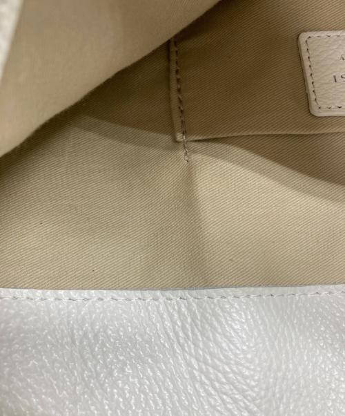 MARCO MASI（マルコマージ）MARCO MASI (マルコマージ) レザーハンドバッグ ホワイトの古着・服飾アイテム