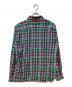 A BATHING APE (アベイシングエイプ) チェックネルシャツ グリーン サイズ:XL：4000円