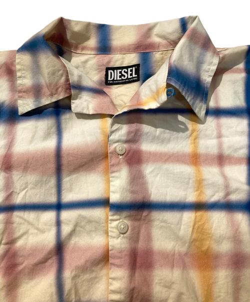 DIESEL（ディーゼル）DIESEL (ディーゼル) FRANK-CHECK ベージュ サイズ:46の古着・服飾アイテム