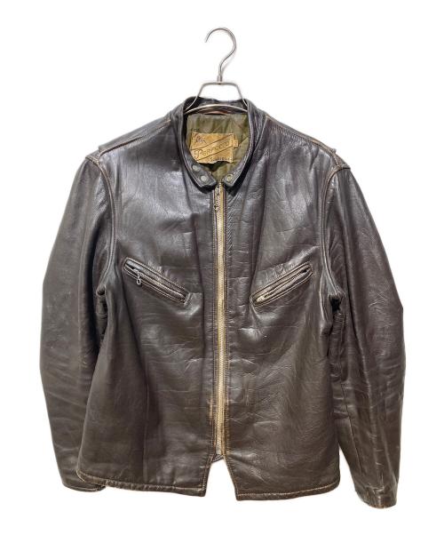 SCHOTT BROS.（ショットブロス）SCHOTT BROS. (ショットブロス) レザージャケット ブラウン サイズ:SIZE42の古着・服飾アイテム