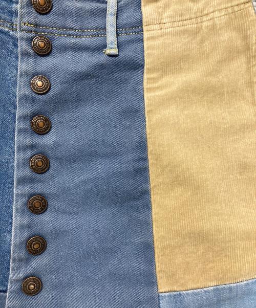 KAPITAL（キャピタル）KAPITAL (キャピタル) パッチワークピエロパンツ インディゴ サイズ:Sの古着・服飾アイテム