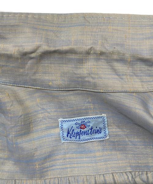 klopfenstein's（クロプフェスティンス）klopfenstein's (クロプフェスティンス) オープンカラーシャツ グレー サイズ:Sの古着・服飾アイテム