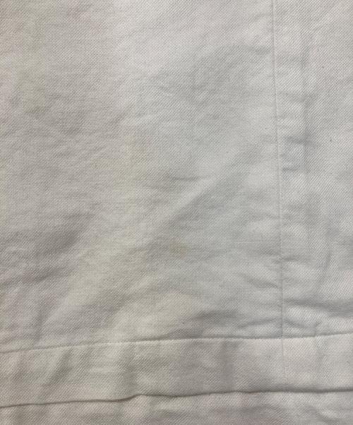 digawel（ディガウェル）DIGAWEL (ディガウェル) コットンスキッパーシャツ ホワイト サイズ:SIZE1の古着・服飾アイテム