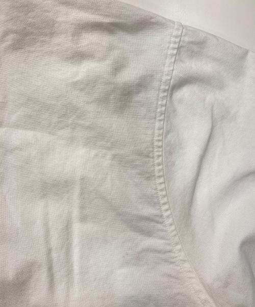 digawel（ディガウェル）DIGAWEL (ディガウェル) コットンスキッパーシャツ ホワイト サイズ:SIZE1の古着・服飾アイテム