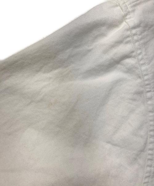digawel（ディガウェル）DIGAWEL (ディガウェル) コットンスキッパーシャツ ホワイト サイズ:SIZE1の古着・服飾アイテム