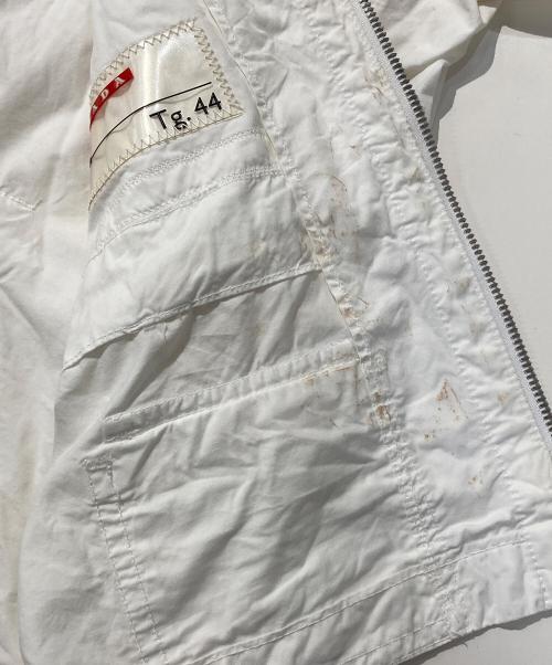 PRADA SPORTS（プラダスポーツ）PRADA SPORTS (プラダスポーツ) テクニカルマルチジップジャケット ホワイト サイズ:44の古着・服飾アイテム