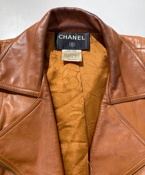 CHANEL（シャネル）CHANEL (シャネル) 2001 Bicker Jacket ブラウン サイズ:40の古着・服飾アイテム