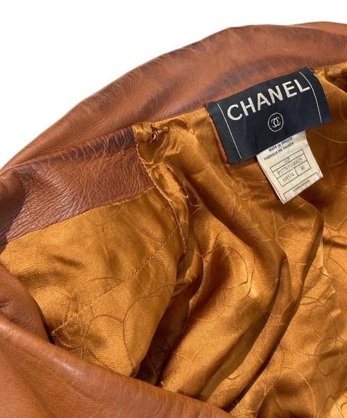 CHANEL（シャネル）CHANEL (シャネル) 2001 Bicker Jacket ブラウン サイズ:40の古着・服飾アイテム