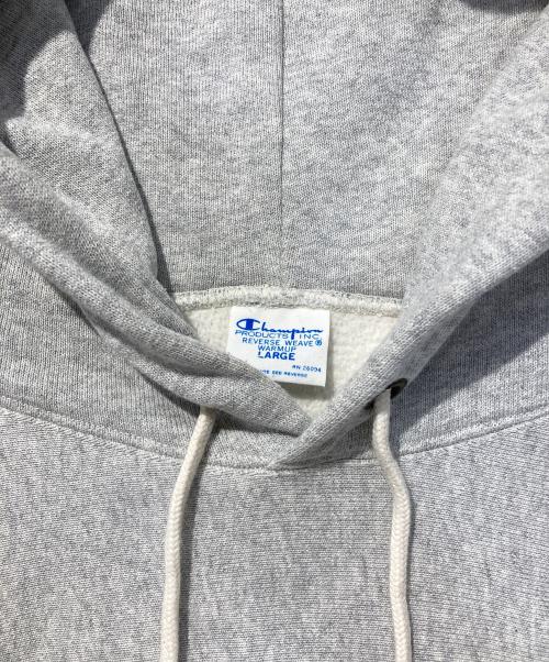 Champion（チャンピオン）Champion (チャンピオン) REVERSE WEAVE グレー サイズ:Lの古着・服飾アイテム