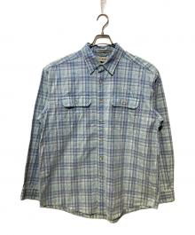 L.L.Bean（エルエルビーン）の古着「チェックシャツ」｜ブルー