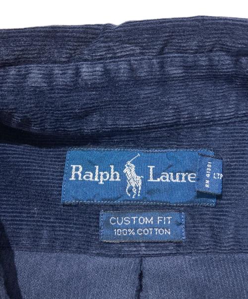 RALPH LAUREN（ラルフローレン）RALPH LAUREN (ラルフローレン) コーデュロイシャツ ネイビー サイズ:Lの古着・服飾アイテム
