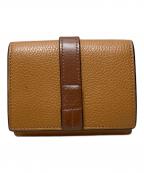LOEWEロエベ）の古着「トライフォールド ウォレット」｜ブラウン