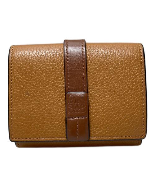 LOEWE（ロエベ）LOEWE (ロエベ) トライフォールド ウォレット ブラウンの古着・服飾アイテム
