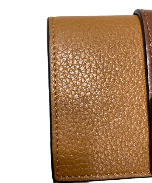 LOEWE（ロエベ）LOEWE (ロエベ) トライフォールド ウォレット ブラウンの古着・服飾アイテム