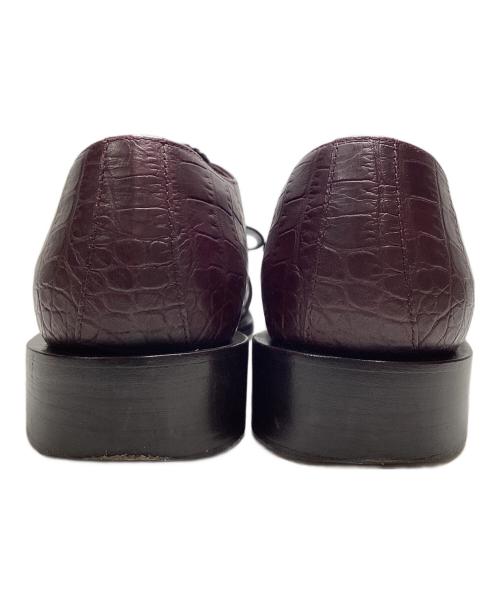 MARNI（マルニ）MARNI (マルニ) 2マテリアルリボンローファー ボルドー サイズ:SIZE35の古着・服飾アイテム