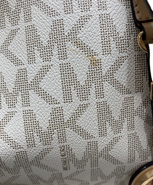 MICHAEL KORS（マイケルコース）MICHAEL KORS (マイケルコース) JET SET ITEM LG EW TZ TOTE アイボリーの古着・服飾アイテム