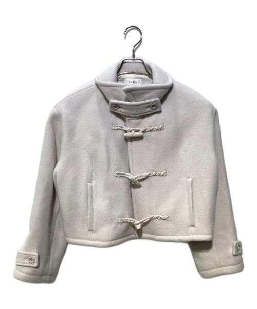 Snidel（スナイデル）Snidel (スナイデル) ウールシャギーショートダッフル アイボリー サイズ:SIZE0の古着・服飾アイテム