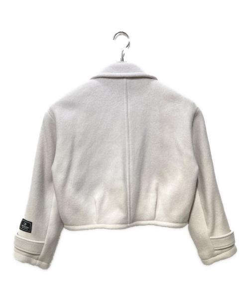 Snidel（スナイデル）Snidel (スナイデル) ウールシャギーショートダッフル アイボリー サイズ:SIZE0の古着・服飾アイテム