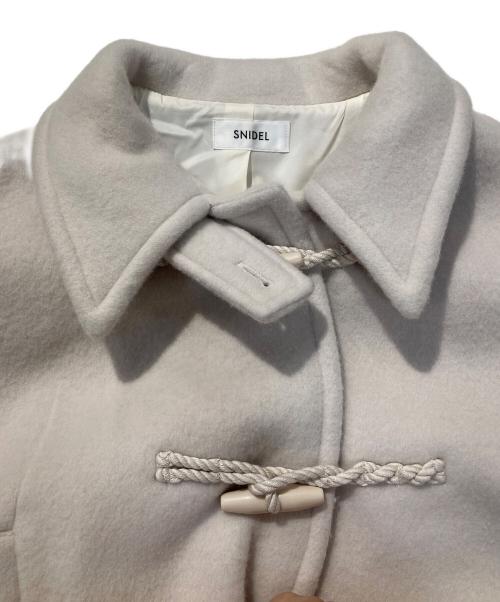Snidel（スナイデル）Snidel (スナイデル) ウールシャギーショートダッフル アイボリー サイズ:SIZE0の古着・服飾アイテム