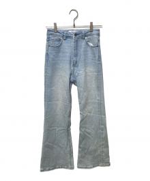 Snidel（スナイデル）の古着「Sustainaブーツカットデニム」｜インディゴ