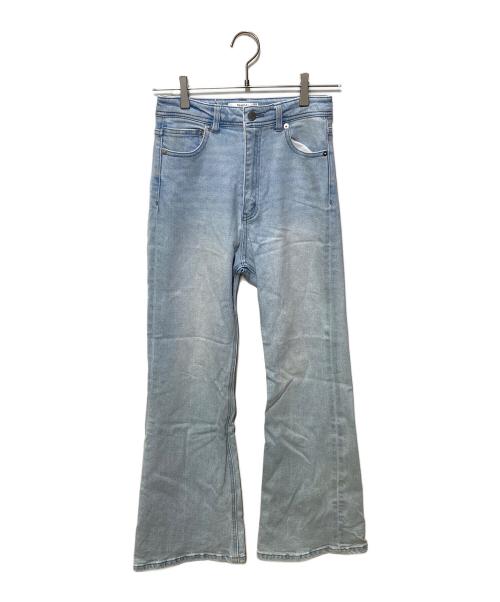Snidel（スナイデル）Snidel (スナイデル) Sustainaブーツカットデニム インディゴの古着・服飾アイテム