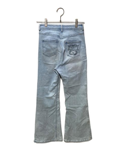 Snidel（スナイデル）Snidel (スナイデル) Sustainaブーツカットデニム インディゴの古着・服飾アイテム