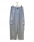 NIKEナイキ）の古着「Women's High Rise Woven Cargo Pants」｜スカイブルー