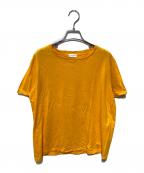 Saint Laurent Parisサンローランパリ）の古着「Tシャツ」｜イエロー