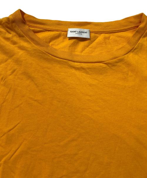 Saint Laurent Paris（サンローランパリ）Saint Laurent Paris (サンローランパリ) Tシャツ イエロー サイズ:Mの古着・服飾アイテム