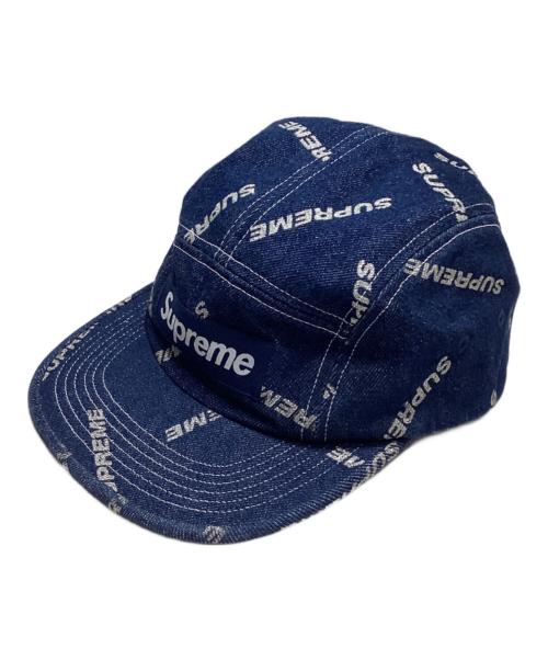 SUPREME（シュプリーム）Supreme (シュプリーム) DENIM LOGO CAMP CAP インディゴの古着・服飾アイテム