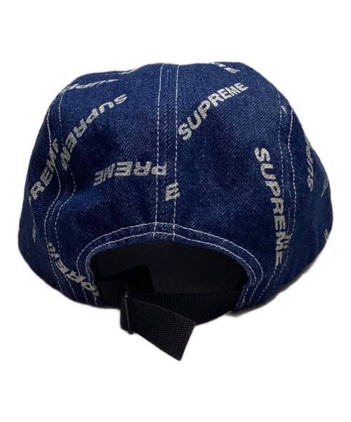 SUPREME（シュプリーム）Supreme (シュプリーム) DENIM LOGO CAMP CAP インディゴの古着・服飾アイテム