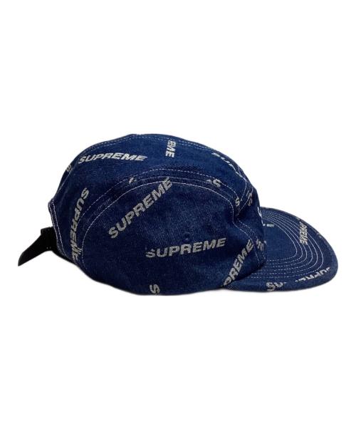 SUPREME（シュプリーム）Supreme (シュプリーム) DENIM LOGO CAMP CAP インディゴの古着・服飾アイテム