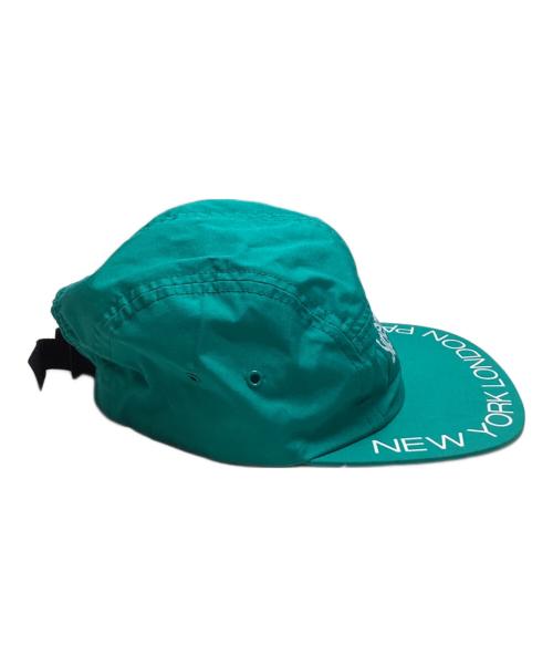 SUPREME（シュプリーム）Supreme (シュプリーム) Visor Print Camp Cap グリーンの古着・服飾アイテム