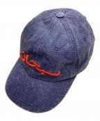 SUPREMEシュプリーム）の古着「Arabic Logo Ripstop 6-Panel」｜ネイビー