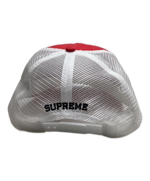 SUPREME（シュプリーム）Supreme (シュプリーム) Western Embroidered ホワイト×レッドの古着・服飾アイテム