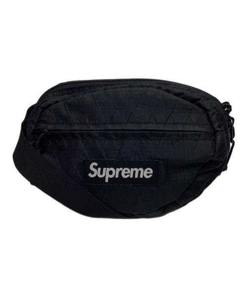 SUPREME（シュプリーム）Supreme (シュプリーム) Waist bag ブラックの古着・服飾アイテム