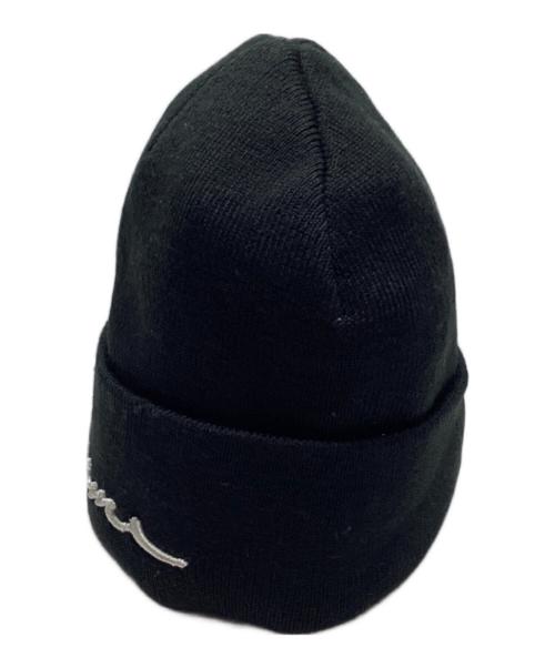 SUPREME（シュプリーム）Supreme (シュプリーム) Classic Script Beanie ブラックの古着・服飾アイテム