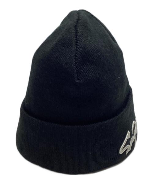 SUPREME（シュプリーム）Supreme (シュプリーム) Classic Script Beanie ブラックの古着・服飾アイテム