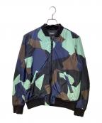 DIESELディーゼル）の古着「ボンバージャケット」｜ブルー