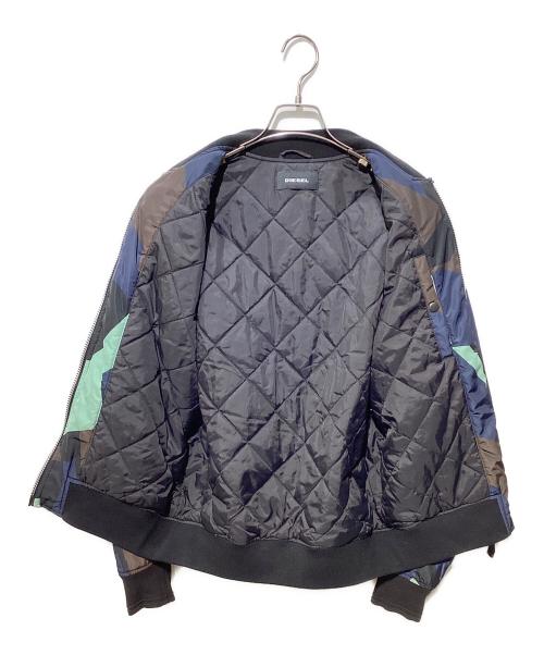 DIESEL（ディーゼル）DIESEL (ディーゼル) ボンバージャケット ブルー サイズ:Mの古着・服飾アイテム