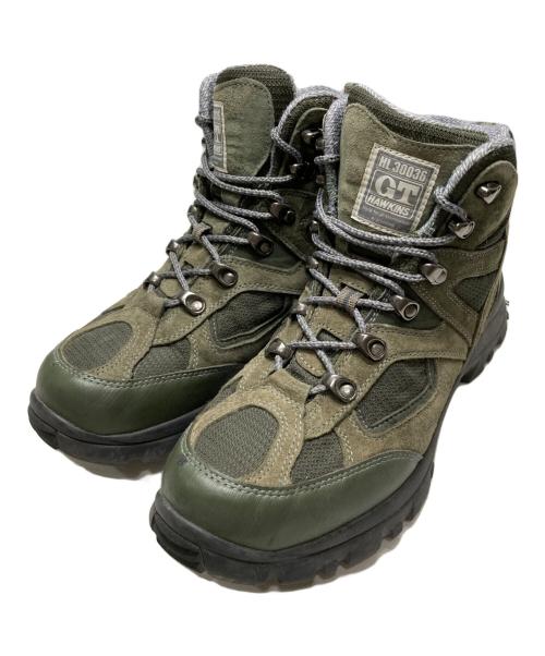 G.T.HAWKINS（ジーティーホーキンス）G.T.HAWKINS (ジーティーホーキンス) トレッキング トレッキングシューズ オリーブ サイズ:SIZE 26.5cmの古着・服飾アイテム