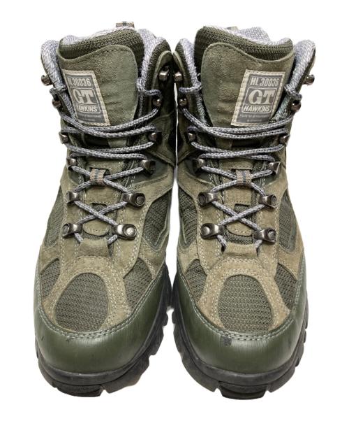 G.T.HAWKINS（ジーティーホーキンス）G.T.HAWKINS (ジーティーホーキンス) トレッキング トレッキングシューズ オリーブ サイズ:SIZE 26.5cmの古着・服飾アイテム