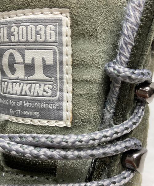 G.T.HAWKINS（ジーティーホーキンス）G.T.HAWKINS (ジーティーホーキンス) トレッキング トレッキングシューズ オリーブ サイズ:SIZE 26.5cmの古着・服飾アイテム