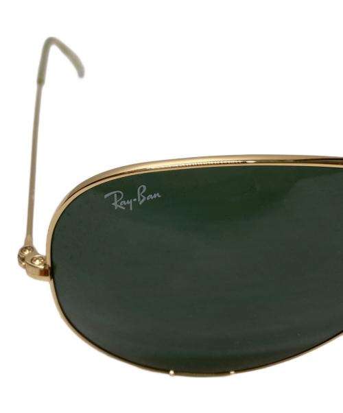 RAY-BAN（レイバン）RAY-BAN (レイバン) サングラス AVIATOR LARGE METAL II ゴールド×グリーン サイズ:62□14 140の古着・服飾アイテム