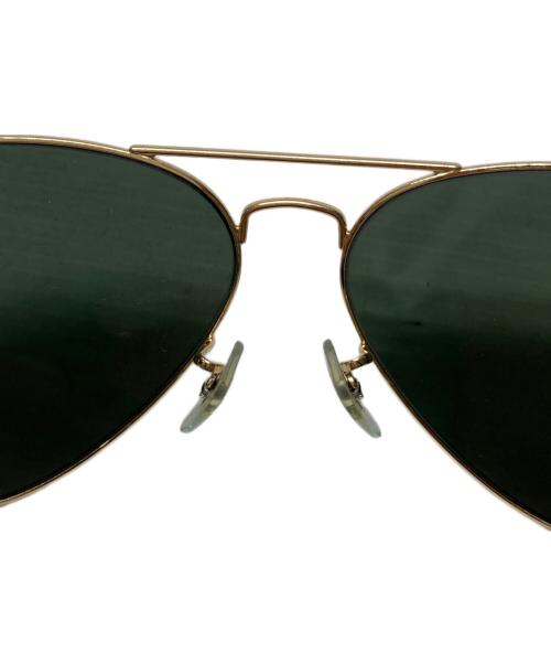 RAY-BAN（レイバン）RAY-BAN (レイバン) サングラス AVIATOR LARGE METAL II ゴールド×グリーン サイズ:62□14 140の古着・服飾アイテム