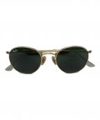 RAY-BANレイバン）の古着「ラウンドサングラス」｜ゴールド×グリーン