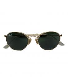 RAY-BAN（レイバン）の古着「ラウンドサングラス」｜ゴールド×グリーン