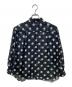 UNITED ARROWS (ユナイテッドアローズ) オーガンジープリントシャツ ブラック サイズ:SIZE36：5000円