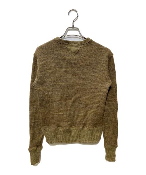 RRL（ダブルアールエル）RRL (ダブルアールエル) 両Vニットスウェット カーキ サイズ:XSの古着・服飾アイテム